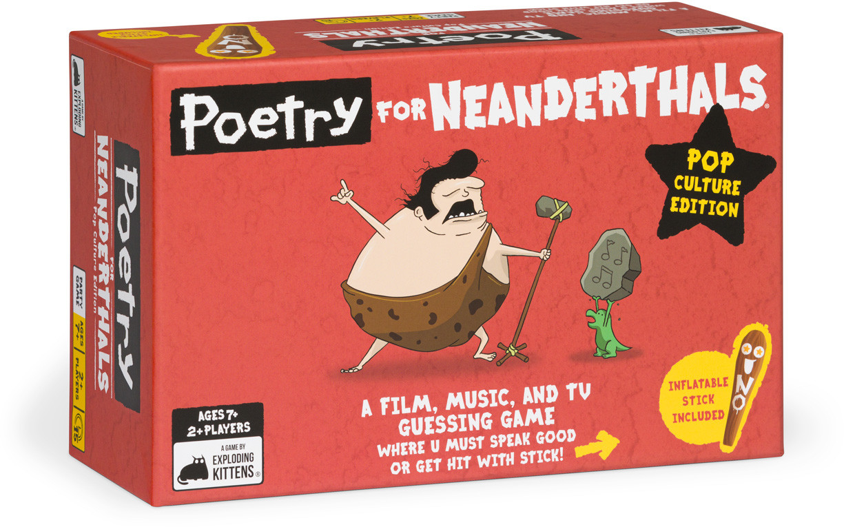 Poetry for Neanderthals : Pop Culture Edition